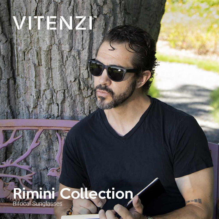 Bifocal Sunglasses Classic Readers for Reading Under the Rimini Sun –  VITENZI