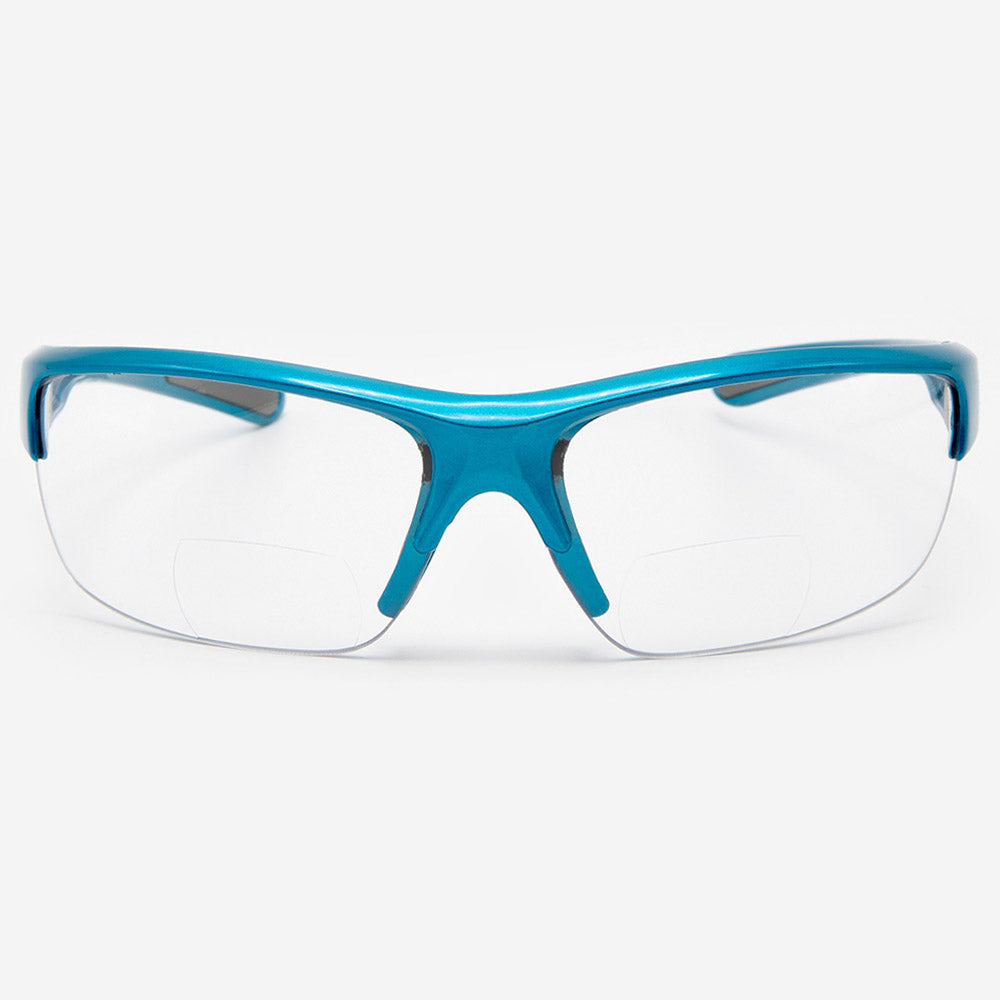 VITENZI Rome Bifocal Glasses - Black - Magnification: 2.75